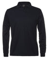 Mens Long Sleeve Poly Polo