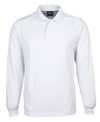 Mens Long Sleeve Poly Polo