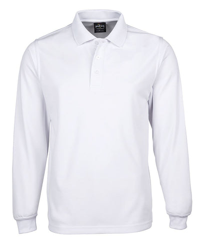 Mens Long Sleeve Poly Polo