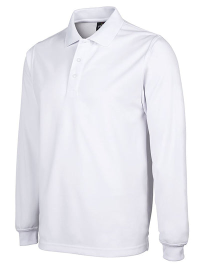 Mens Long Sleeve Poly Polo