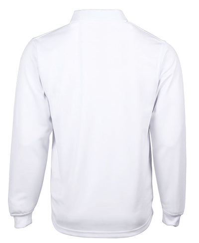 Mens Long Sleeve Poly Polo