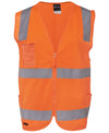 Hi Vis (D+N) Zip Safety Vest