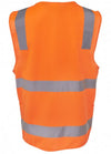 Hi Vis (D+N) Zip Safety Vest