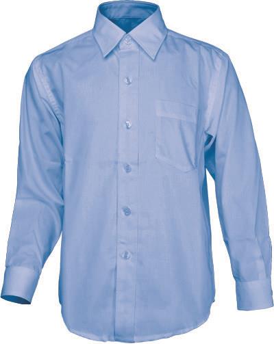 Boys Long Sleeve School Shirt