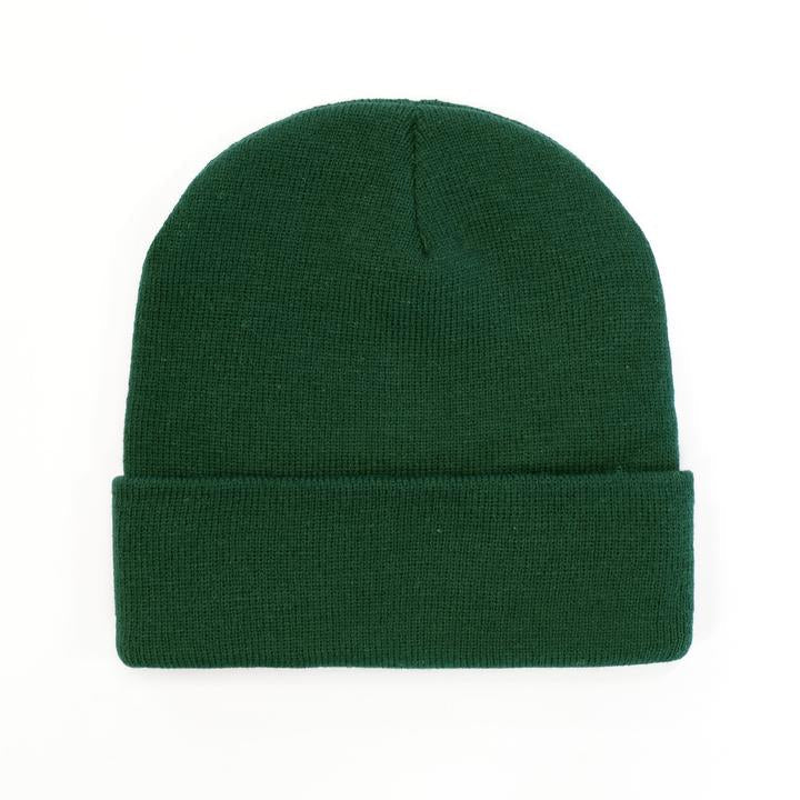 Cuffed Acrylic Knitted Beanie