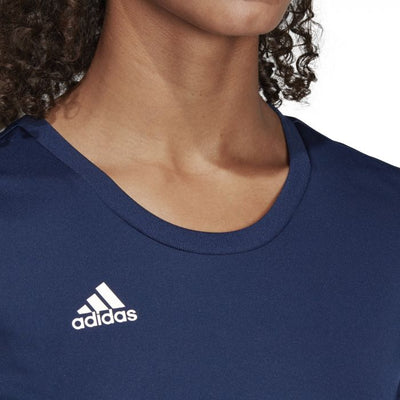 Adidas Team 19 Womens Short Sleeve Jersey - Navy/White