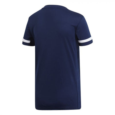 Adidas Team 19 Womens Short Sleeve Jersey - Navy/White