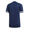 Adidas Team 19 Mens Short Sleeve Jersey - Navy/White