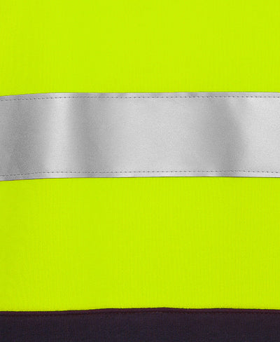 Hi Vis (D+N) Full Zip Fleecy Hoodie