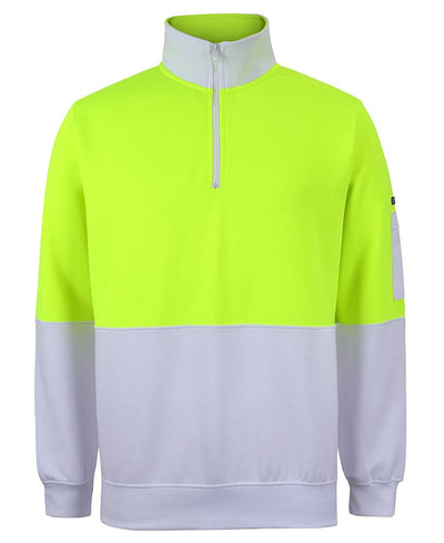 Hi Vis 1/2 Zip Fleecy