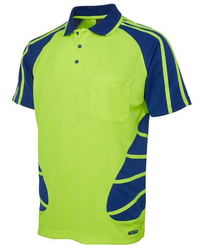 Hi Vis S/S Spider Polo