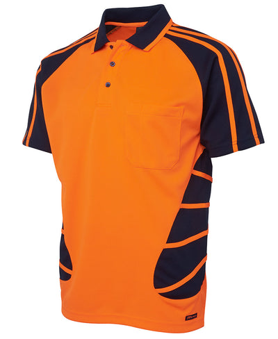 Hi Vis S/S Spider Polo