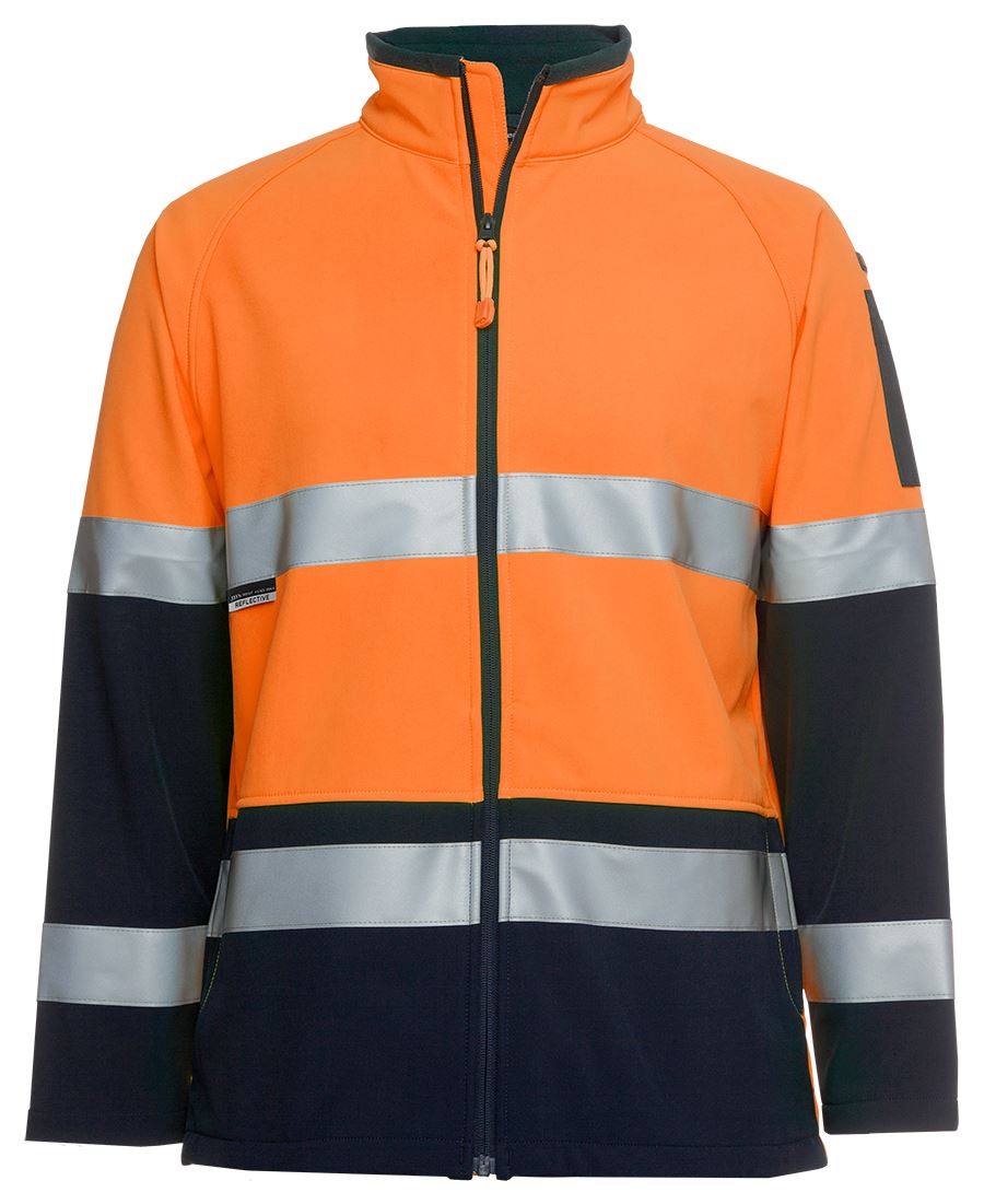 Hi Vis 4602.1 (D+N) Softshell Jacket