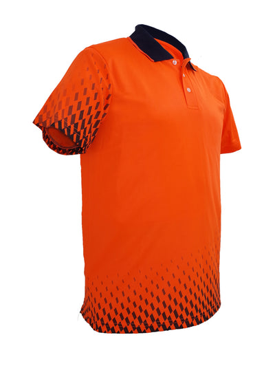 Adults Hi-Vis Gradient Polo