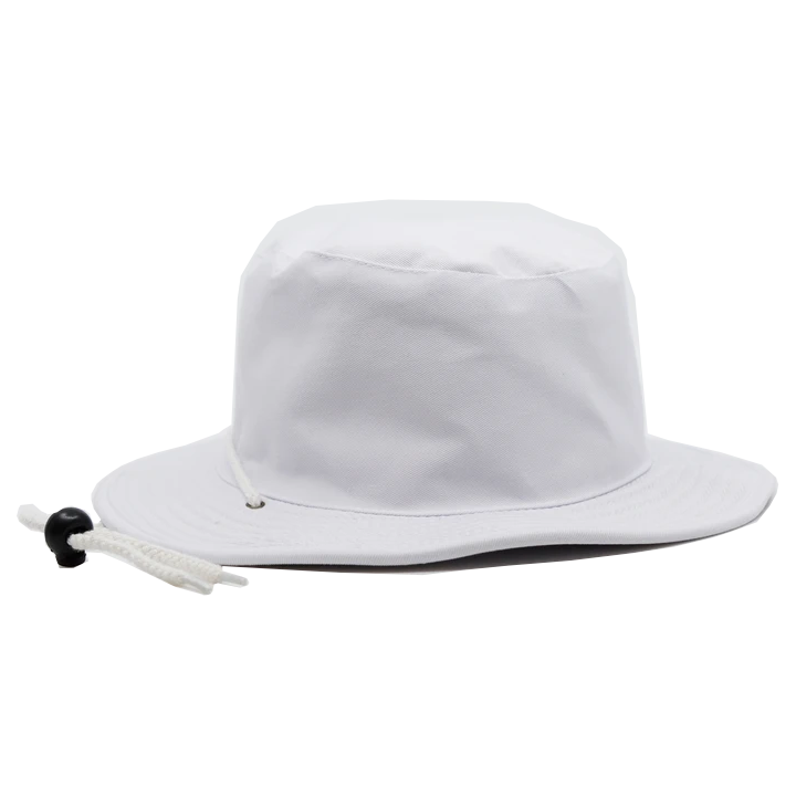 White broad brim best sale hat