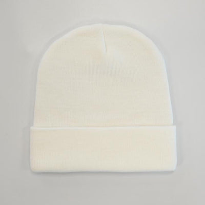 Cuffed Acrylic Knitted Beanie