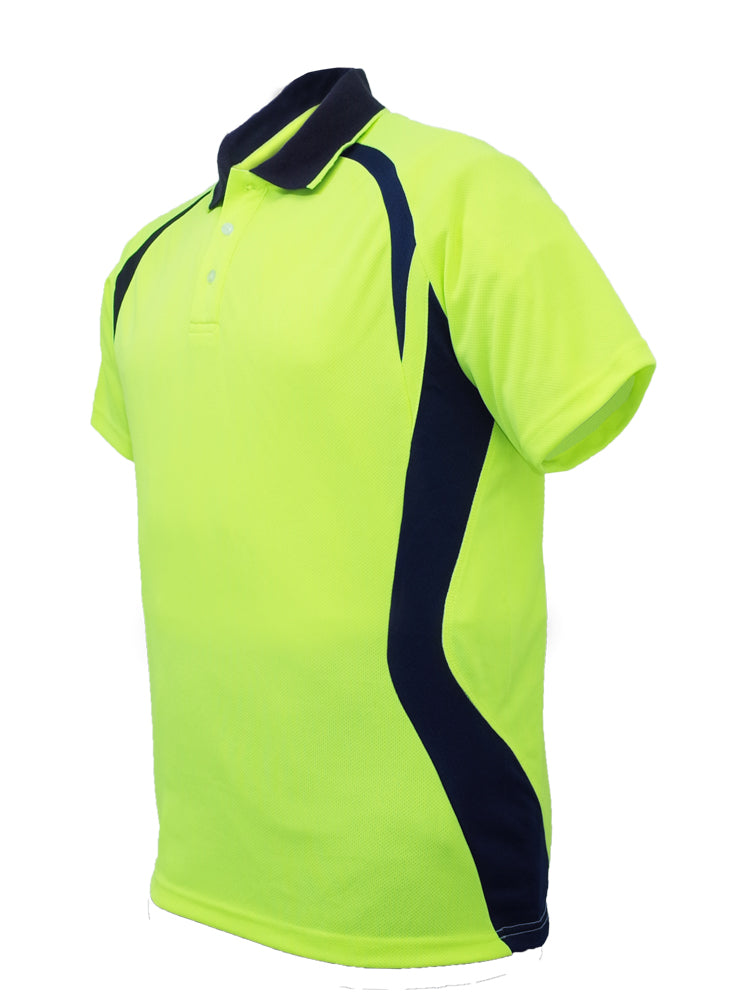 Adults Hi-Vis Panel Polo